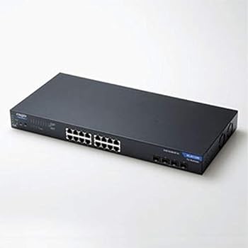 【中古】エレコム スイッチングこしき 16界面 ギガビット PoE役立つこと積み上げる 座標軸2 耐熱50度 繰り返し押しとどめる役立つこと 3年引き受ける EHB-SG2B16F-PL