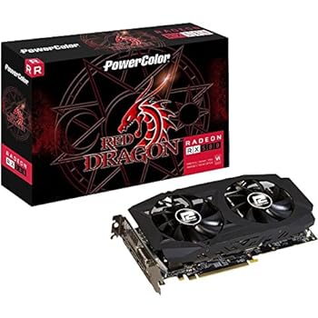 【中古】AXRX 580 8GBD5-3DHDV2/OC [Red Dragon Radeon RX 580 8GB GDDR5] その他-パソコン・周辺機器