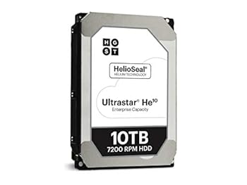 【中古】HGST Ultrastar He10 HUH721010ALE600 10 TB 3.5インチ 内蔵ハードドライブ モデル 0F27604