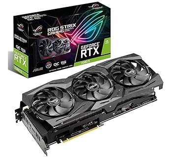 【中古】ASUS NVIDIA RTX2080Ti 搭載 トリプルファンモデル 11GB ROG-STRIX-RTX2080TI-O11G-GAMING