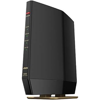 【中古】バッファロー WiFi ルーター無線LAN 最新規格 Wi-Fi6 11ax / 11ac AX5400 4803+574Mbps 日本メーカー 【iPhone13/12/11/iPhone SE(第二世代)/PS5 11,504円