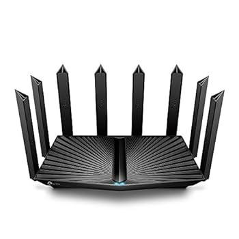 【中古】TP-Link WiFi ルーター tri_band WiFi6 PS5 対応 無線LAN 11ax AX6600 4804 Mbps (5 GHz) + 1201 Mbps (5 GHz) + 574 Mbps (2.4 GHz) OneMesh対 25,970円