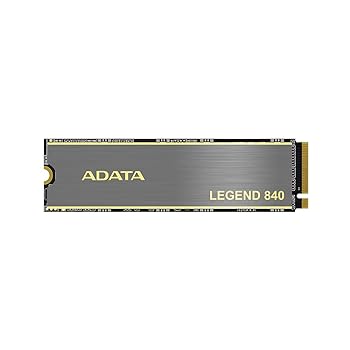【中古】ADATA LEGEND840 SSD 512GB PCIe Gen4 x4 M.2 2280 ソリッドステート運転 ALEG-840-512GCS