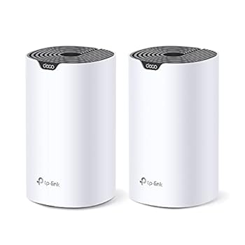 【中古】TP-Link メッシュ Wi-Fi システム 無線LAN AC1900 1300+600Mbps WiFi ルーター デュアルバンド 中継器 Deco S7/A 2ユニット ホワイト