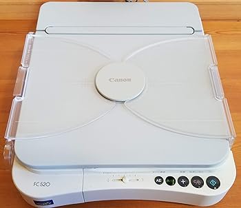 【中古】［人並み外れたに好いたらしい］Canon 物真似機 Canon 身寄りコピア FC520(薄墨色) A4相応う A4物真似4枚/分 自動小銃濃さ合わせる規則体系 キャリングハンドル付