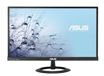 【中古】ASUS スリムベゼル AH-IPSパネル VXシリーズ 23型フルHDディスプレイ(広視野角178° / HDMI×2,DVI×1 / スピーカー内蔵 / ブラック / ノングレ|スカーレット2021