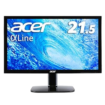 【中古】Acer 管する AlphaLine KA220HQbid 21.5in TN 非光輝 盛りだくさん固定ディスク HDMI DVI D-Sub 青色点火装置助け出す VESAマウント相応う