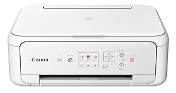 【中古】Canon プリンター A4インクジェット複合機 PIXUS TS5130S ホワイト 2018年モデル