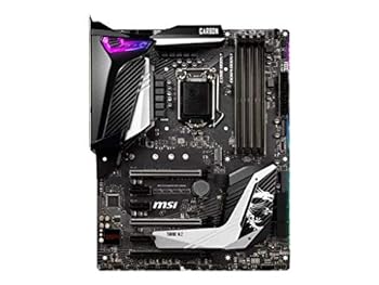 【中古】MSI 7B17-012R メインゲーム盤MSI MPG Z390ゲーミングプロカーボン、インテルZ390 - Sockel 11黒いこと