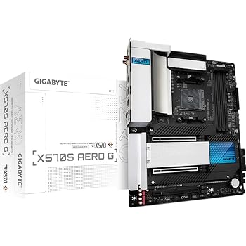 【中古】GIGABYTE X570S AERO G Rev.1.0 母ちゃんゲーム盤 ATX [AMD X570心付け書き割り積み上げる] MB5515