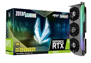 【中古】ZOTAC GAMING GeForce RTX 3080 Ti AMP Holo グラフィクスゲーム盤 ZT-A30810F-10P VD7696