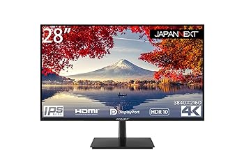 【中古】JAPANNEXT 28型 IPS 4K液晶モニター JN-IPS2801UHDR HDR対応 HDMI DP｜スカーレット2021