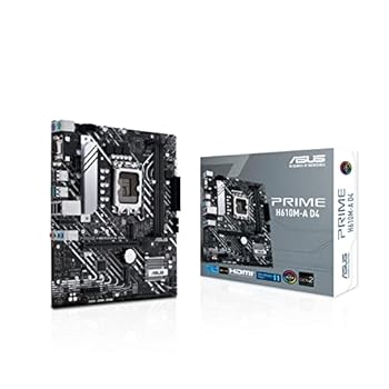 【中古】ASUS INTEL 第12世代 CPU ( LGA1700 ) 対応 H610 チップセット mic-ATX マザーボード PRIME H610M-A D4 【 国内正規代理店品 】