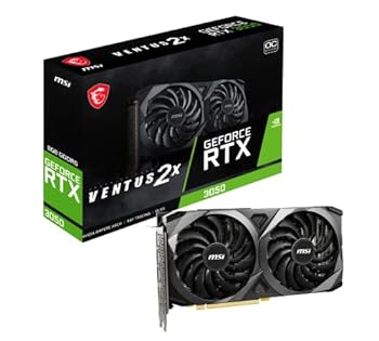【中古】MSI GeForce RTX 3050 VENTUS 2X 8G OC グラフィクスゲーム盤 VD7986