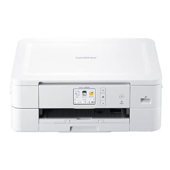 【中古】ブラザー工業 プリンター A4インクジェット複合機 DCP-J526N (Wi-Fi/自動両面/スマホ対応/2022年モデル) 通常|スカーレット2021