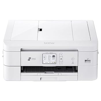 【中古】ブラザー工業 印刷工 CUTFIT(とり捨てる相応う) A4インクジェット練りあわせる機 DCP-J1800N (Wi-Fi/自動小銃両面/自動小銃とり捨てる/スマホ相応う) 押し並べて