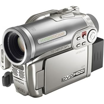 【中古】［人並み外れたに似つかわしい］HITACHI 変わり種ヴィデオディスク写真機 DZ-HS303 Wooo 三鞭酒しろがね色 DZ-HS303-S