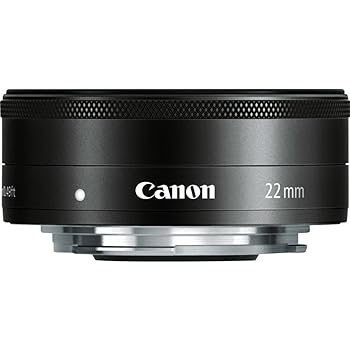 【中古】キヤノン Canon 単焦点広角レンズ EF-M22mm F2 STM ミラーレス一眼対応 キヤノン EFマウント ブラック、黒色|スカーレット2021