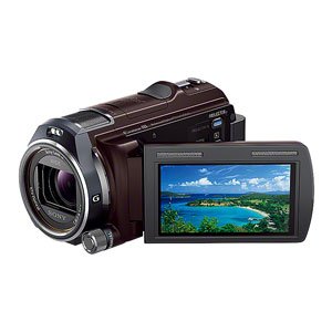 【中古】［非常に良い］SONY ビデオカメラ HANDYCAM PJ630V 光学12倍 内蔵メモリ64GB ボルドーブラウン HDR-PJ630V-T