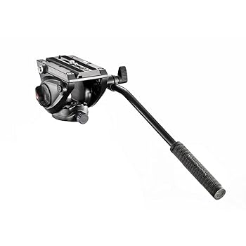 【中古】［非常に良い］Manfrotto プロフルード ビデオ雲台 60mm フラットベース MVH500AH
