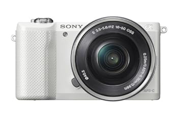 【中古】［人並み外れたに好いたらしい］SONY α5000 パワーズームレンズキット(白いこと／デジタル一眼) デジタルカメラ-カメラ・ビデオカメラ・光学機器-デジタル一眼レフカメラ