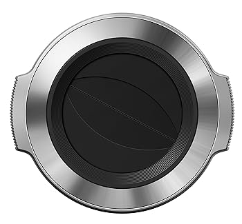 【中古】［非常に良い］OLYMPUS M.ZUIKO DIGITAL ED 14-42mm F3.5-5.6 EZ用 自動開閉式レンズキャップ シルバー LC-37C SLV