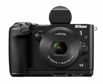 【中古】［非常に良い］Nikon ミラーレス一眼Nikon 1 V3 プレミアムキット ブラック 99,046円