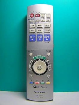 【中古】［非常に良い］パナソニック DVD・テレビリモコン EUR7655Y10