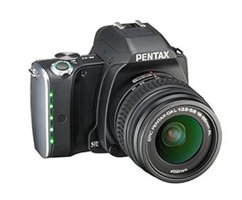 【中古】RICOH デジタル一眼二眼レフ PENTAX K-S1 水晶体一揃いの道具 [DAL18-55粍] 黒いこと PENTAX K-S1 LENSKIT BLACK 06426
