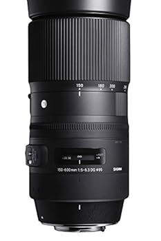 【中古】シグマ(Sigma) SIGMA シグマ Canon EF マウント 水晶体 150-600粍 F5-6.3 DG os HSM 望遠レンズ 超望遠 望遠 フルサイズ Contemporary一眼二眼レフ専用