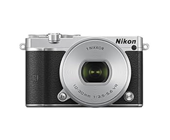 【中古】［非常に良い］Nikon ミラーレス一眼 Nikon1 J5 標準パワーズームレンズキット シルバー J5HPLKSL