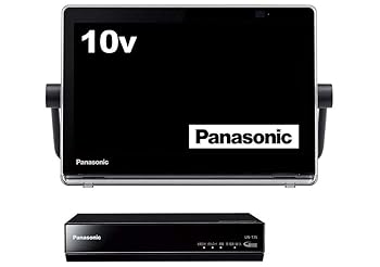 【中古】パナソニック 10V型 液晶 テレビ プライベート・ビエラ UN-10T7-K HDDレコーダー付 2017年モデル|スカーレット2021