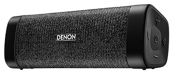 【中古】デノン Denon DSB-50BT ポータブルワイヤレススピーカー Envaya Pocket Bluetooth対応 IPX7 防水/IP6X 防塵 aptX対応 ブラック DSB-50BT-BK