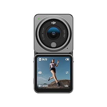 【中古】［人並み外れたに好いたらしい］DJI Action 2 Dual Screenジャズバンド(32GB) 動き写真器 【国内定まり品】 4K デュアル OLEDタッチスクリーン 超広角155°FOV ジンバル 磁気で装
