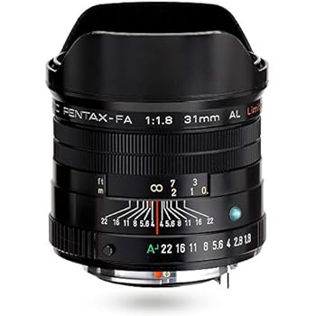 【中古】［人並み外れたに好いたらしい］smc PENTAX-FA31mmF1.8AL Limited 黒いこと 広角単興味の中心水晶体 【フルサイズ相応う】【高気高さリミテッドレンズ・アルミ削り出し上半身】【高こと細かな カメラ・ビデオカメラ・光学機器-カメラ用交換レンズ
