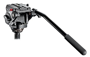 【中古】［非常に良い］Manfrotto 2WAY雲台 プロビデオ雲台 アルミニウム製 501HDV｜スカーレット2021