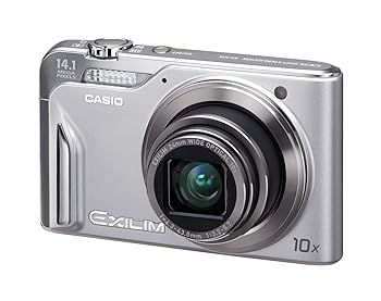 【中古】［人並み外れたに好いたらしい］CASIO デジタル写真機 EXILIM EX-H15 しろがね色 EX-H15SR TV・オーディオ・カメラ-デジタルカメラ-カメラ・ビデオカメラ・光学機器