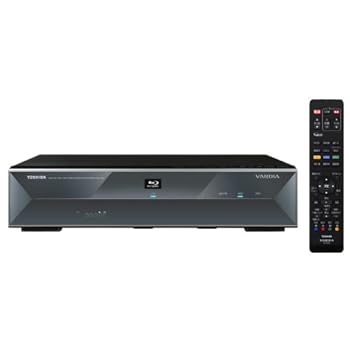 【中古】東芝 VARDIA 1TB 2チューナー ブルーレイレコーダー VTR一体型 D-BW1005K｜スカーレット2021