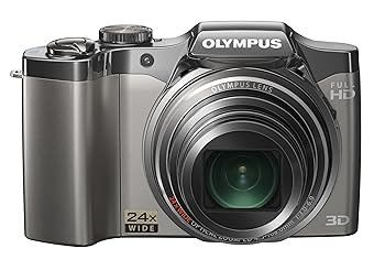 【中古】OLYMPUS デジタルカメラ SZ-30マルチレコーディング シルバー 1600万画素 光学24倍ズーム 広角25mm 3.0型液晶 3Dフォト機能 フルハイビジョンム