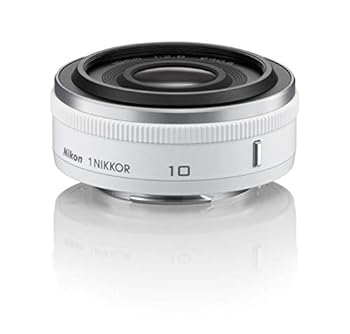 【中古】［非常に良い］Nikon 単焦点レンズ 1 NIKKOR 10mm f/2.8 ホワイト ニコンCXフォーマット専用