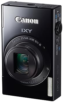 【中古】Canon デジタルカメラ IXY 1 ブラック 光学12倍ズーム Wi-Fi対応 IXY1(BK)