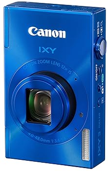 【中古】［非常に良い］Canon デジタルカメラ IXY 3 約1010万画素 光学12倍ズーム ブルー IXY3(BL)