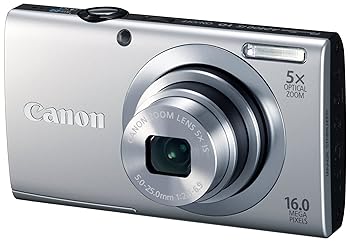 【中古】［非常に良い］Canon デジタルカメラ PowerShot A2400IS シルバー 1600万画素 光学5倍ズーム PSA2400IS(SL)｜スカーレット2021