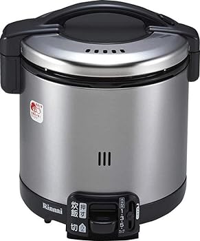 【中古】［人並み外れたに好いたらしい］リンナイ こがまる 屁っ放り炊飯器 5.5合炊き・黒いこと・都市屁っ放り13A用 RR-055GS-D 13A