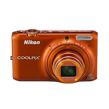 【中古】［非常に良い］Nikon デジタルカメラ COOLPIX S6500 光学12倍ズーム Wi-Fi対応 マンダリンオレンジ S6500OR