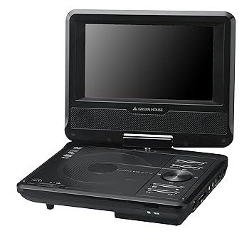 楽天市場】【中古】グリーンハウス ポータブル DVD プレーヤー 7型