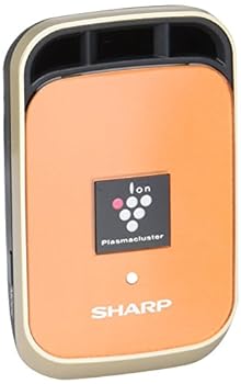 【中古】［非常に良い］シャープ イオン発生機 車用 カーエアコン取付タイプ プラズマクラスター25000搭載 オレンジ IG-HC1-D