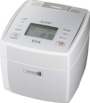 【中古】［非常に良い］三菱電機 IHジャー炊飯器 備長炭炭炊釜 5.5合炊き ピュアホワイト NJ-VV108-W｜スカーレット2021