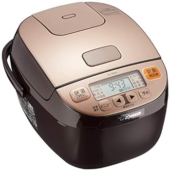 【中古】象印 炊飯器 3合 パソコン式 限界炊き 黒厚釜 一人暮らし カッパーブラウン NL-BB05AM-TM