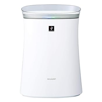 【中古】シャープ 空気清浄機 プラズマクラスター 7000 スタンダード 14畳 / 空気清浄 23畳 ウイルス 花粉 2018年モデル ホワイト FU-J50-W